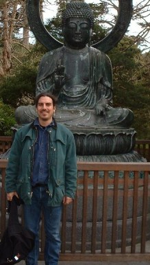 Tom in the Japanese Tea Gardens, San Francisco, January 2005